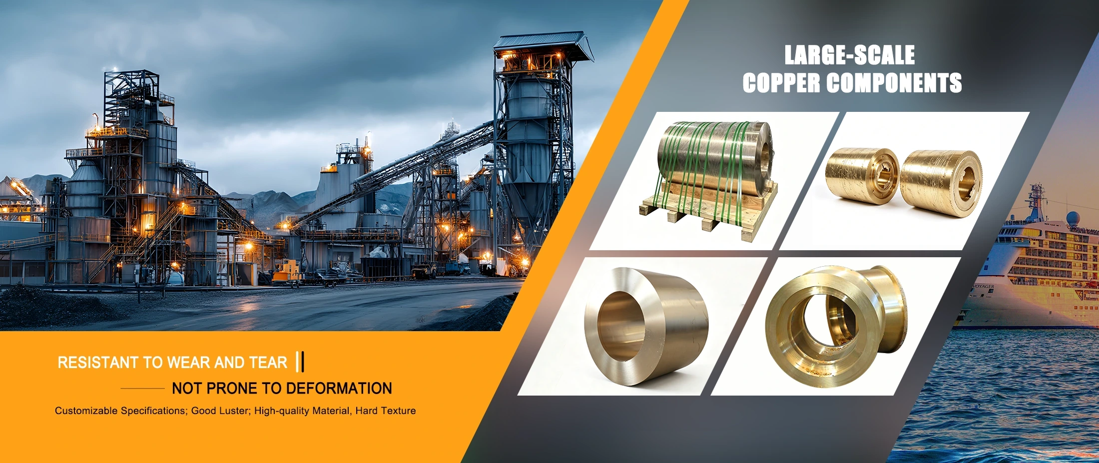 Nhà sản xuất vòng bi và ống lót bằng đồng của Trung Quốc